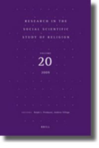 Cover image for Research in the Social Scientific Study of Religion, Volume 20