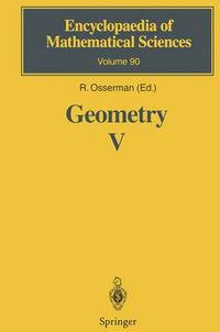 Cover image for Geometry V: Minimal Surfaces