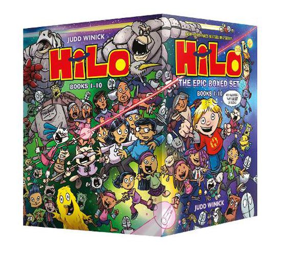 Cover image for Hilo: The Epic Boxed Set (Books 1-10)