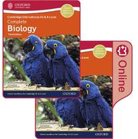 Cover image for Cambridge International AS & A Level Complete Biology Enhanced Online & Print Student Book Pack