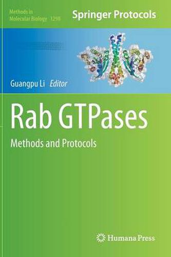 Cover image for Rab GTPases: Methods and Protocols