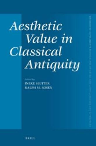 Cover image for Aesthetic Value in Classical Antiquity