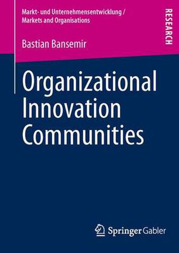 Cover image for Organizational Innovation Communities