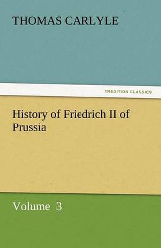 Cover image for History of Friedrich II of Prussia