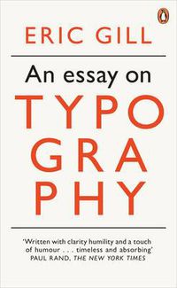 Cover image for An Essay on Typography