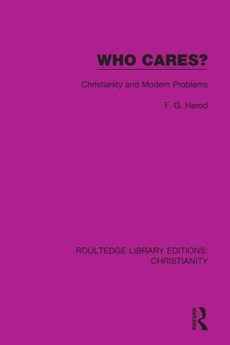 Cover image for Who Cares?