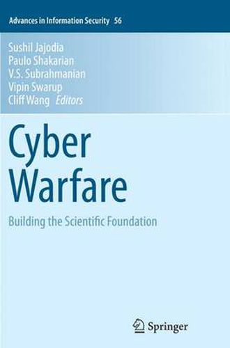 Cover image for Cyber Warfare: Building the Scientific Foundation