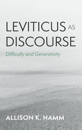 Cover image for Leviticus as Discourse