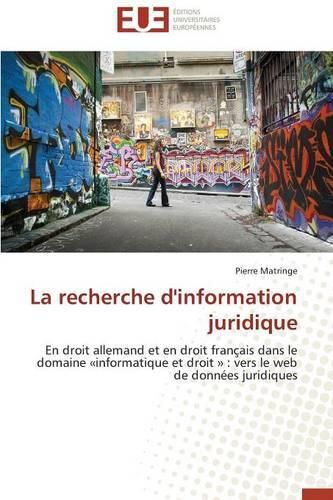 Cover image for La Recherche d'Information Juridique