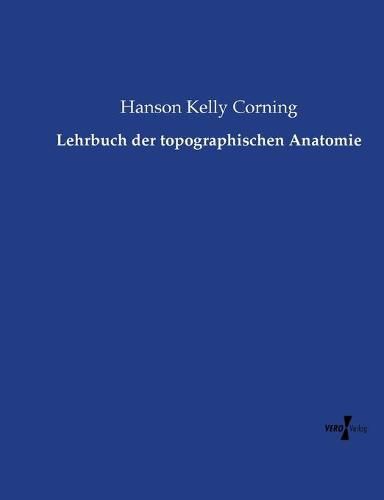 Cover image for Lehrbuch der topographischen Anatomie