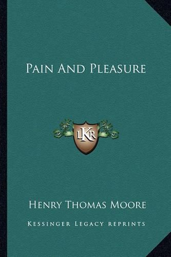 Cover image for Pain and Pleasure