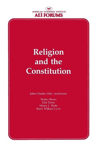 Cover image for Religion and the Constitution