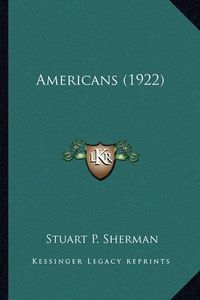 Cover image for Americans (1922) Americans (1922)
