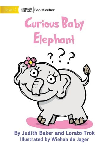 Cover image for Curious Baby Elephant