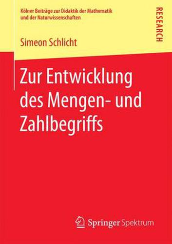 Cover image for Zur Entwicklung des Mengen- und Zahlbegriffs