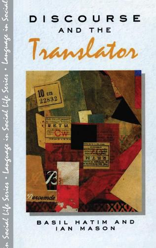 Cover image for Discourse and the Translator