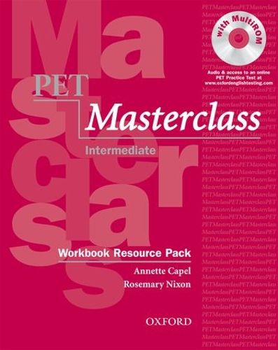 Cover image for PET Masterclass:: Workbook Resource Pack