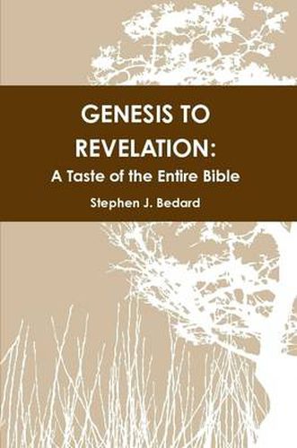 Cover image for Genesis to Revelation: A Taste of the Entire Bible