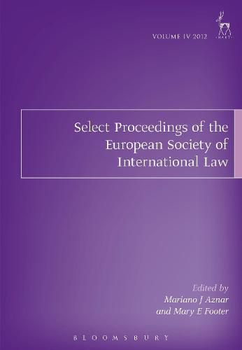 Cover image for Select Proceedings of the European Society of International Law, Volume 4, 2012