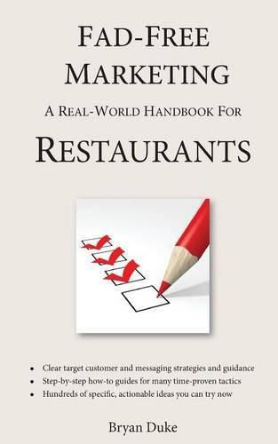 Cover image for Fad-Free Marketing: A Real-World Handbook for Restaurants