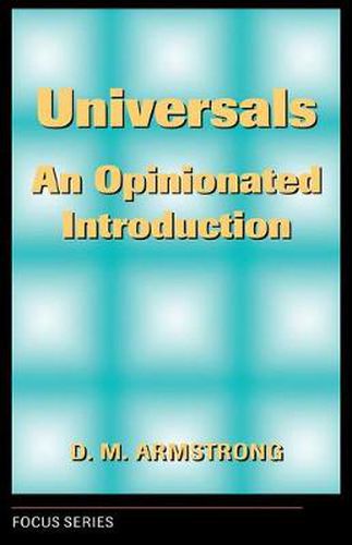 Cover image for Universals: An Opinionated Introduction