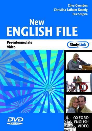 Cover image for New English File: Pre-Intermediate StudyLink Video: Six-level general English course for adults