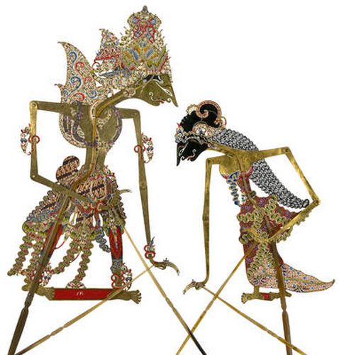 Cover image for Inside the Puppet Box: A Performance Collection of Wayang Kulit at the Museum of International Folk Art