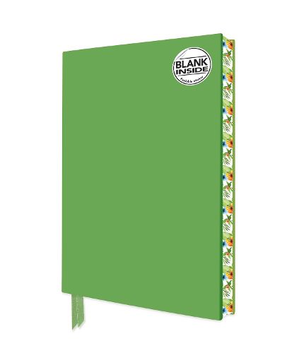 Cover image for Spring Green Blank Artisan Notebook (Flame Tree Journals)