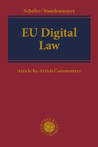 Cover image for EU Digital Law: Article-by-Article Commentary