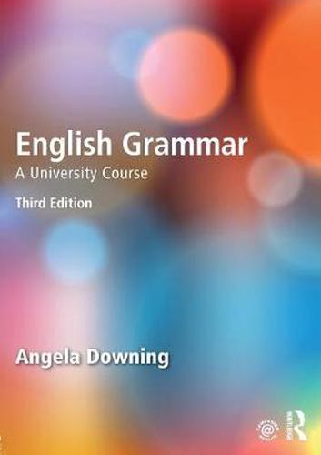 Cover image for English Grammar: A University Course