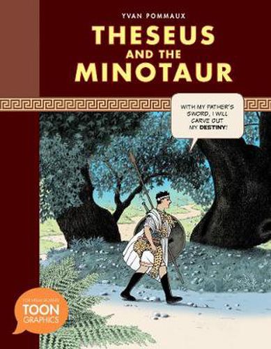 Cover image for Theseus and the Minotaur: A TOON Graphic