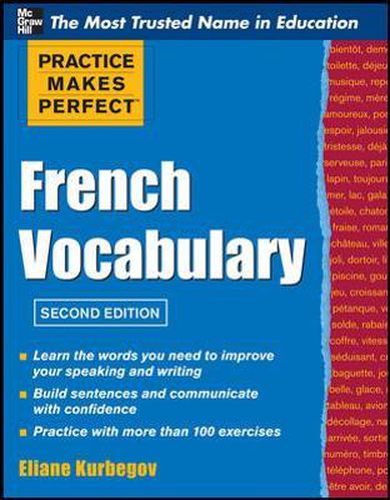 Cover image for Practice Make Perfect French Vocabulary