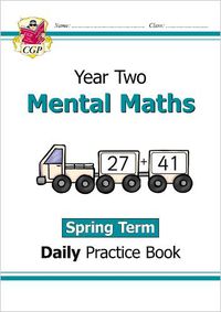 Cover image for New KS1 Mental Maths Daily Practice Book: Year 2 - Spring Term