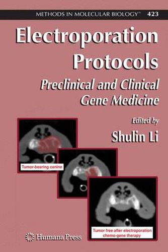 Cover image for Electroporation Protocols: Preclinical and Clinical Gene Medicine