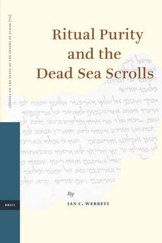 Cover image for Ritual Purity and the Dead Sea Scrolls
