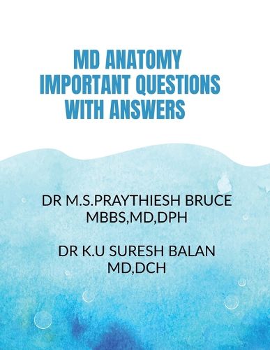 Cover image for MD Anatomy Important Questions with Answers