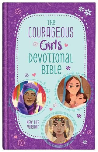 Cover image for The Courageous Girls Devotional Bible: New Life Version