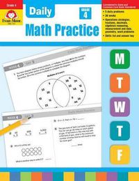 Cover image for Daily Math Practice, Grade 4 Teacher Edition