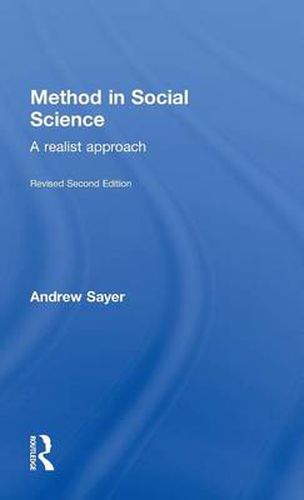 Cover image for Method in Social Science: Revised 2nd Edition