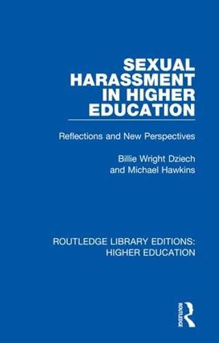 Cover image for Sexual Harassment in Higher Education: Reflections and New Perspectives