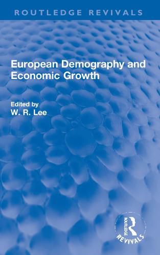 Cover image for European Demography and Economic Growth