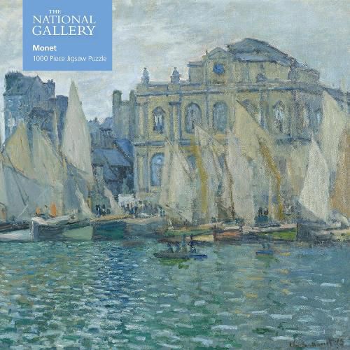 Cover image for Adult Jigsaw Puzzle National Gallery Monet The Museum At Le Havre 1000 Piece