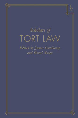 Cover image for Scholars of Tort Law