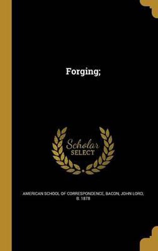 Cover image for Forging;