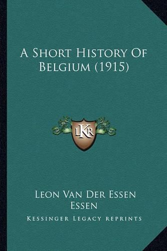 A Short History of Belgium (1915)