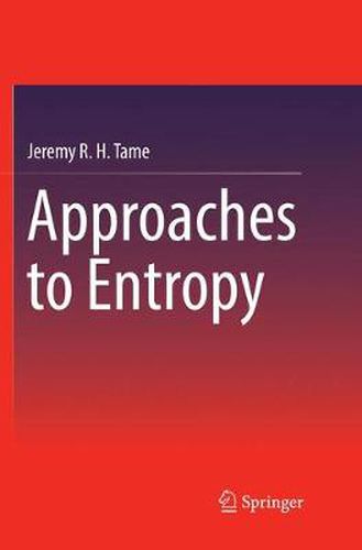 Cover image for Approaches to Entropy