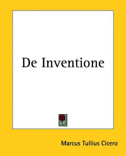 Cover image for de Inventione