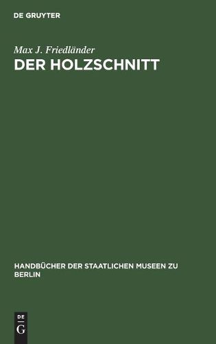 Cover image for Der Holzschnitt