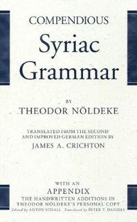 Cover image for Compendious Syriac Grammar