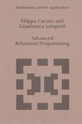 Cover image for Advanced Relational Programming